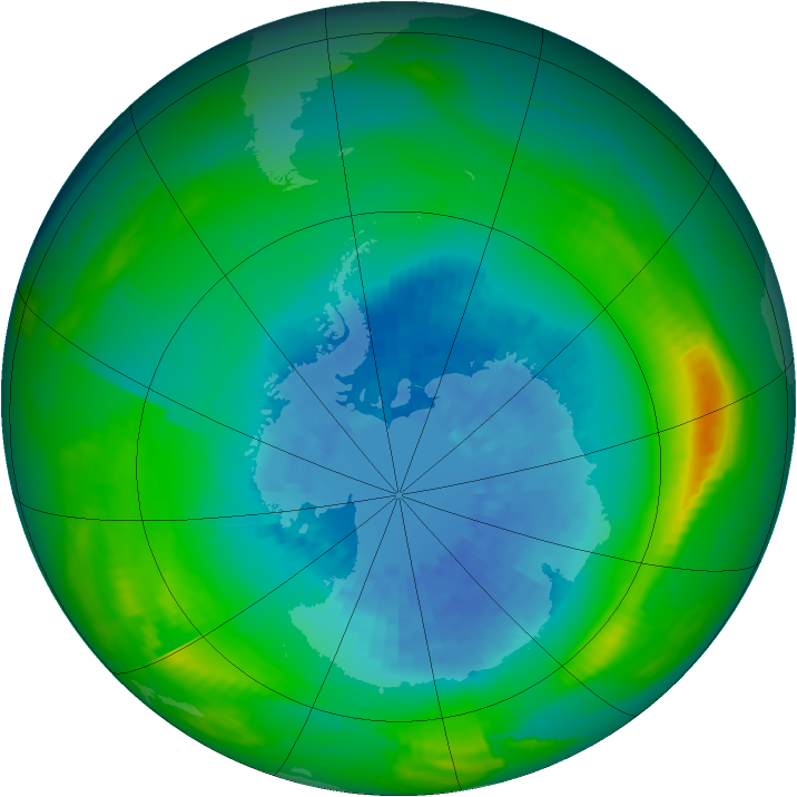 Ozone Map 1980-09-16